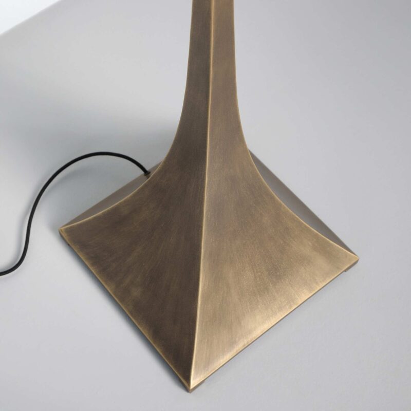 Handmade metal floor lamp