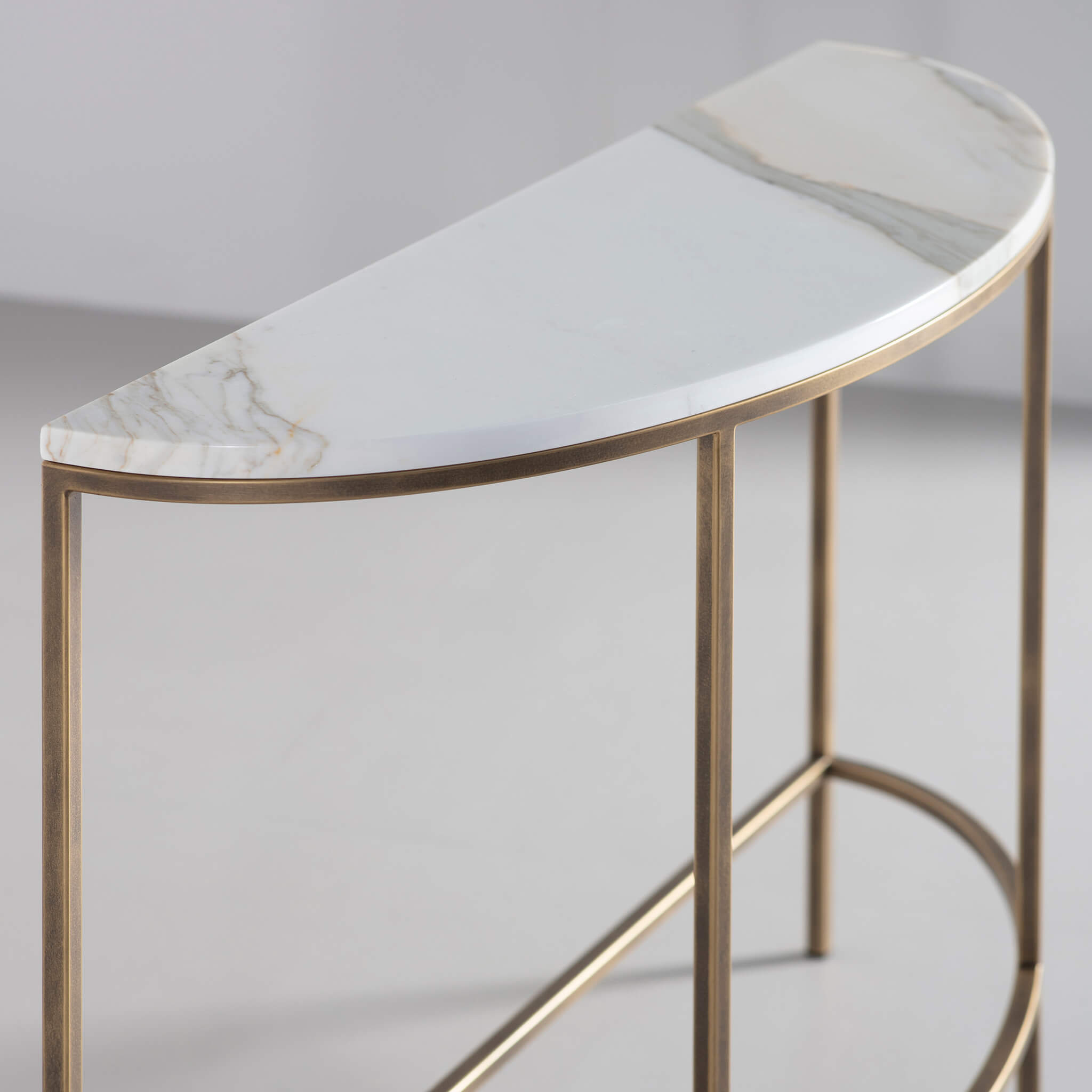 Madison Demi Lune Console Table