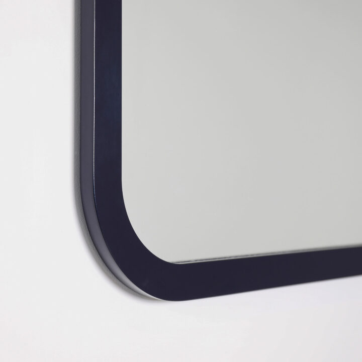 Handmade blue mirror