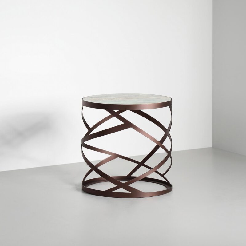 Luxury Round marble side table