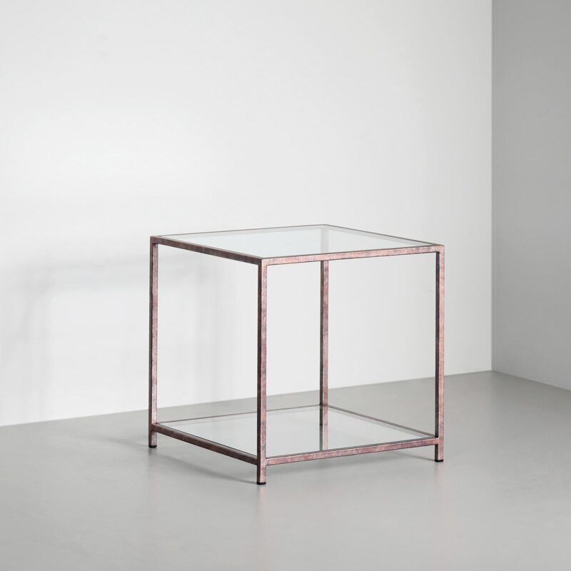 Luxury Square glass side table