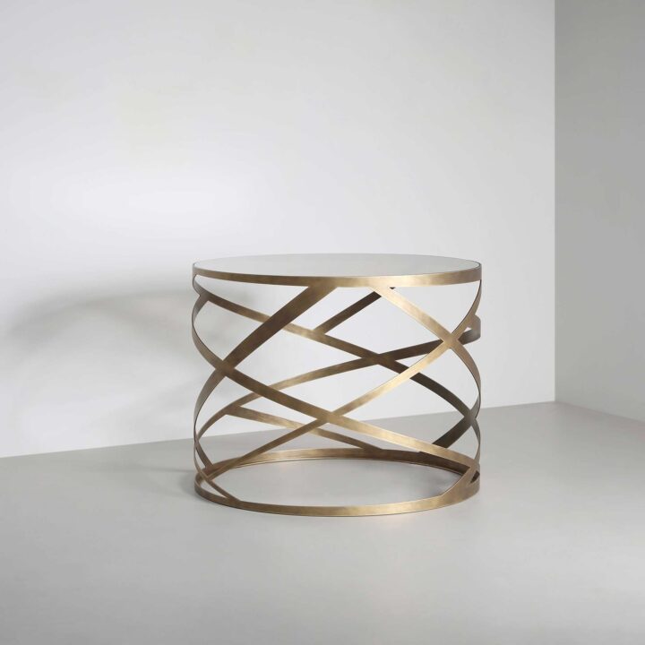 Florentine Gold finish with Clear Gold Verre Églomisé