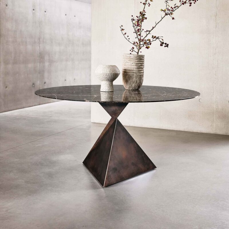 Bespoke Marble Round Dining Table