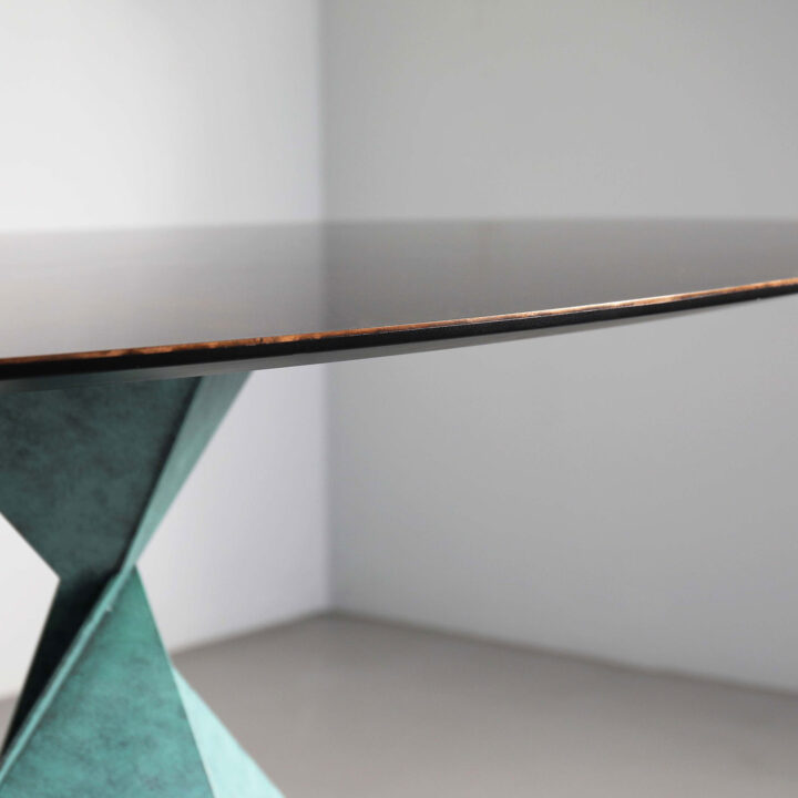 Avebury-Dining-Segmented-Top-Mottled-Bronze-Verdigris-Detail 3