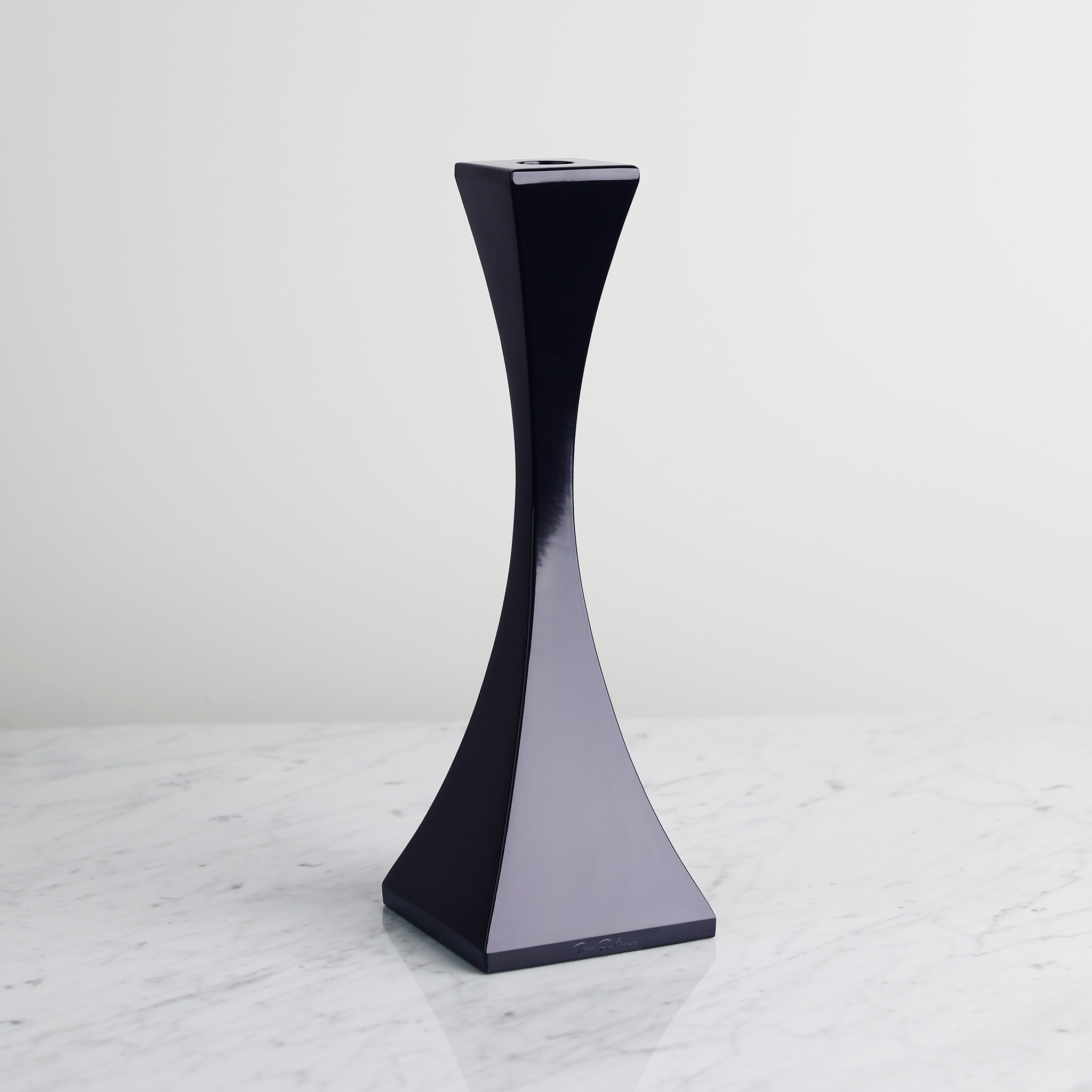 Capricorn candlestick in “Ocean Blue"