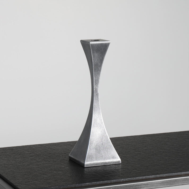 sculptural designer candlestick