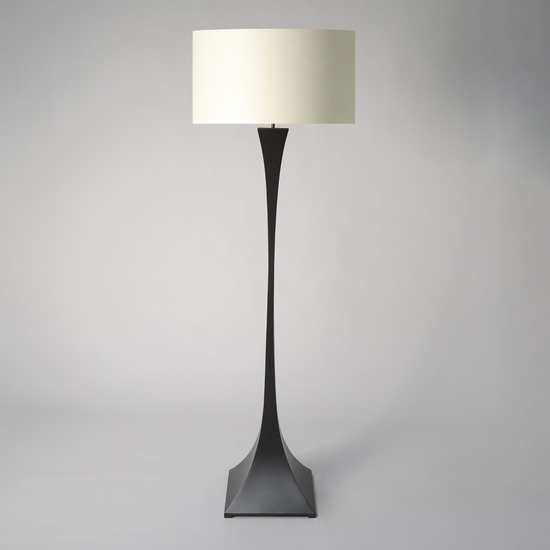 Capricorn Floor Lamp finished in “London Black"