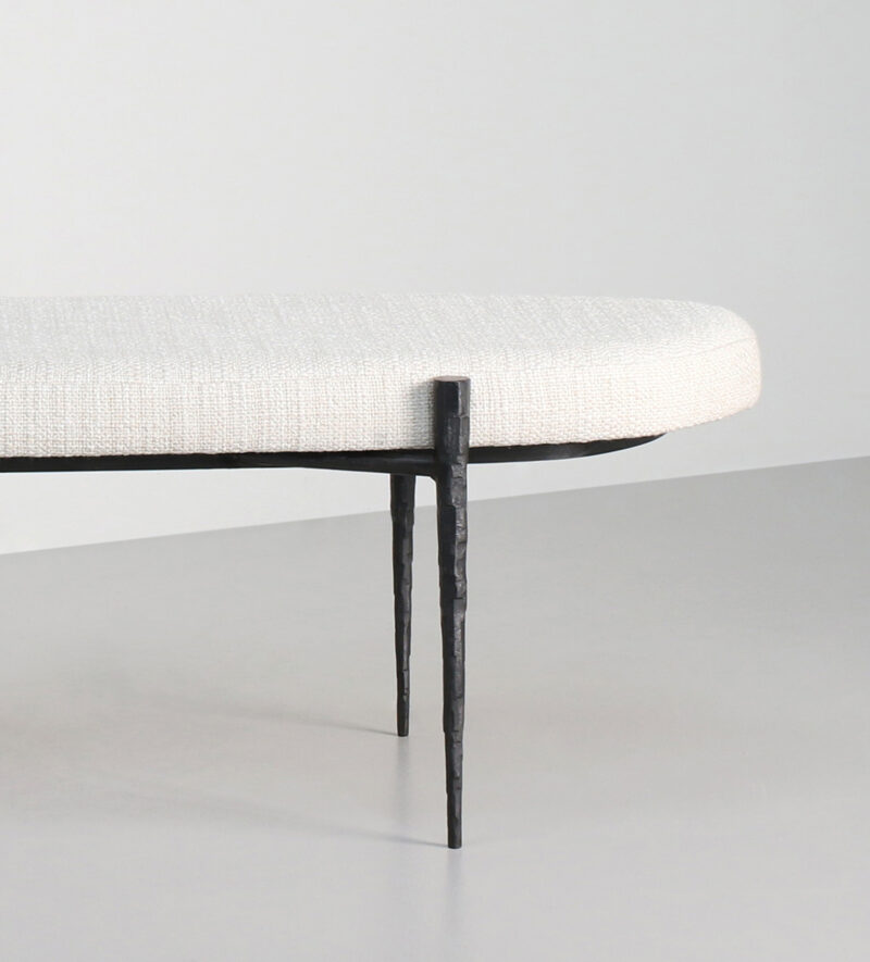 modern upholstered luxury bench