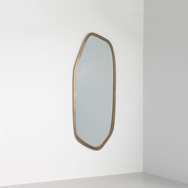 luxury designer sculptural mirror