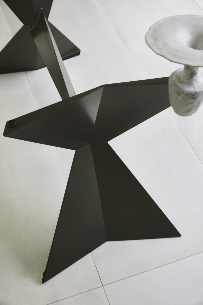 Echo contemporary rectangular dining table