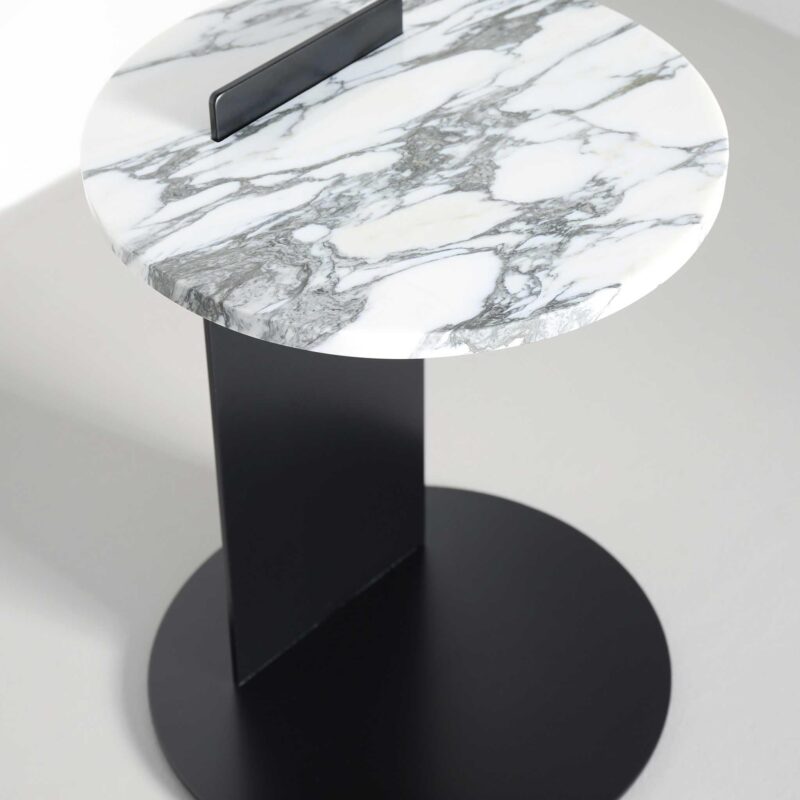 small marble side table