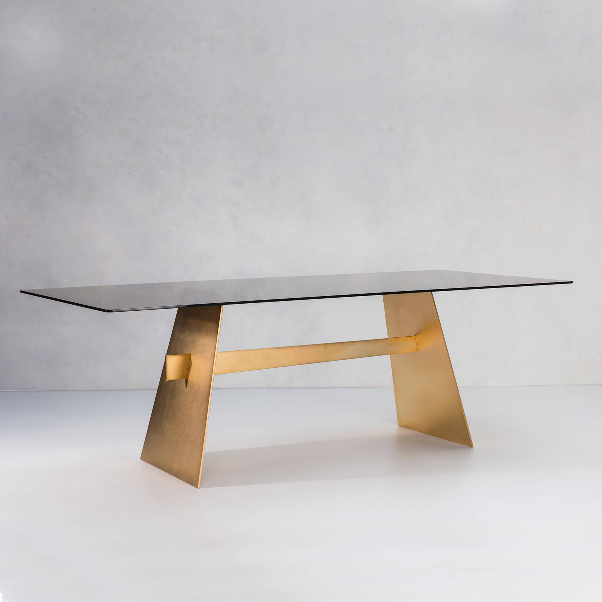 Golden Edge Dining Table