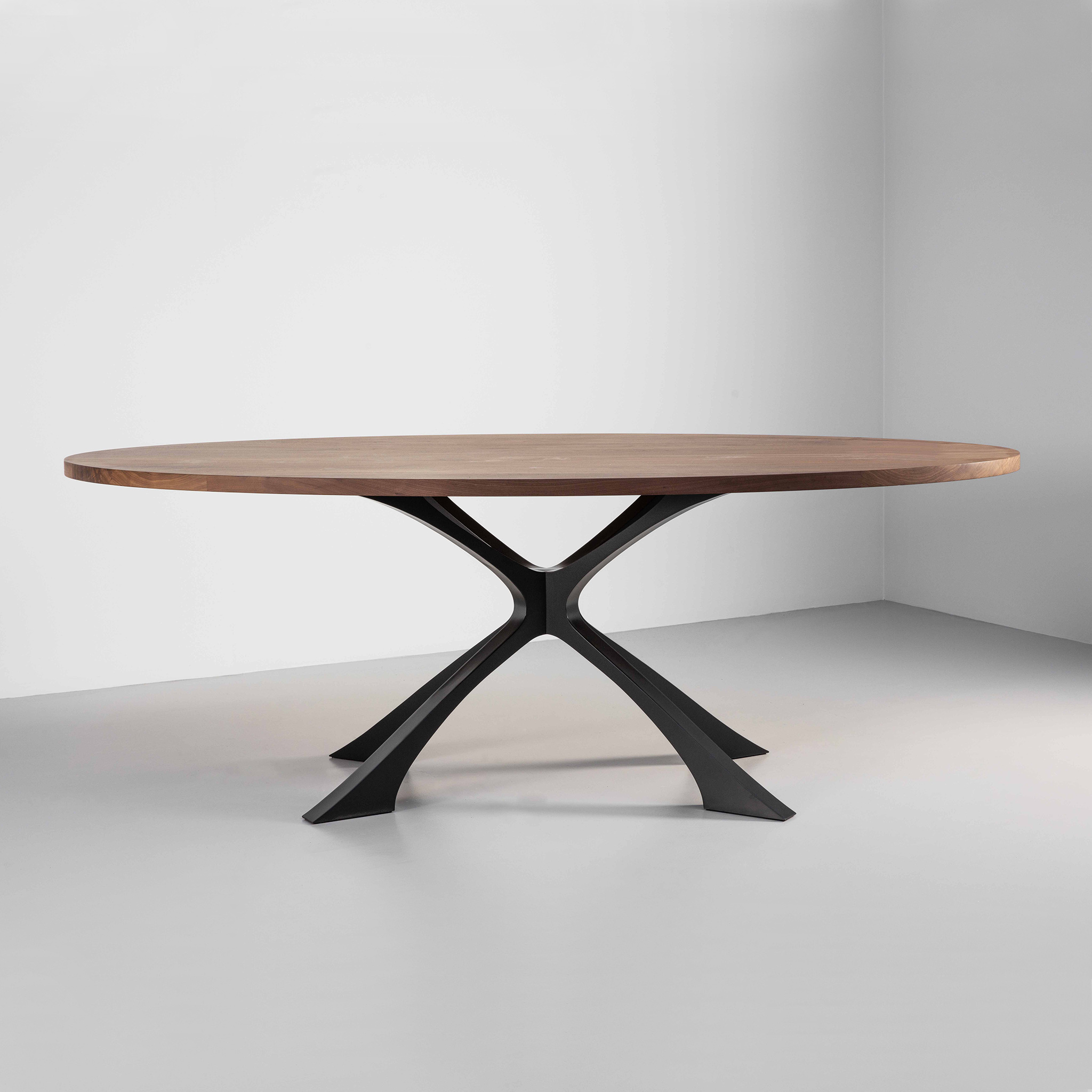 Exe Oval Dining Table Modern Furniture By Tom Faulkner