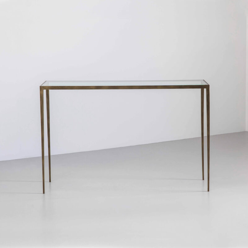 Flint console table by Tom Faulkner