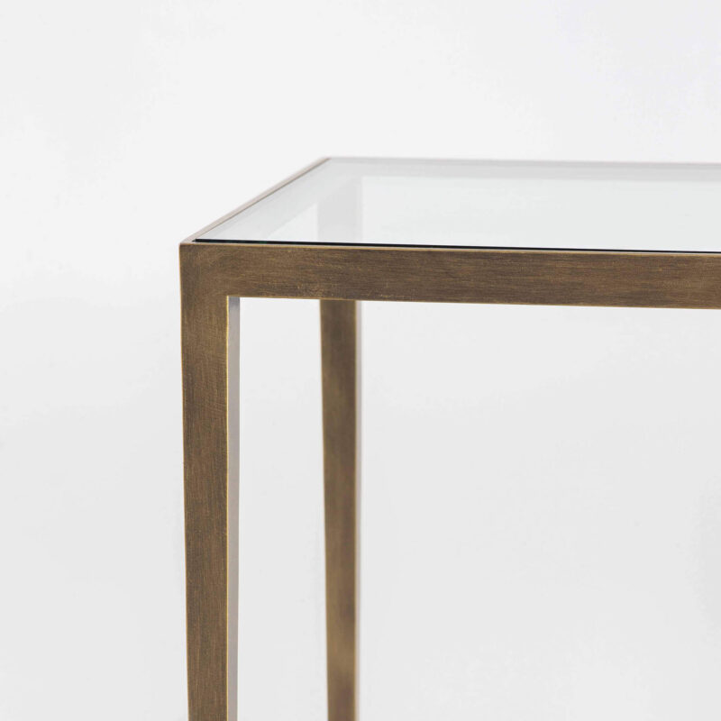 Flint console table by Tom Faulkner