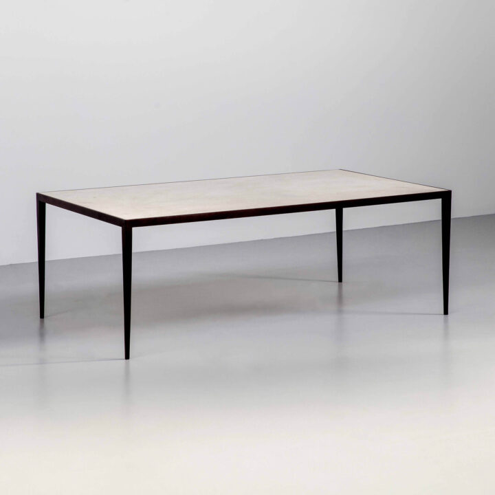 Finished in "Bronze" with a Limestone top