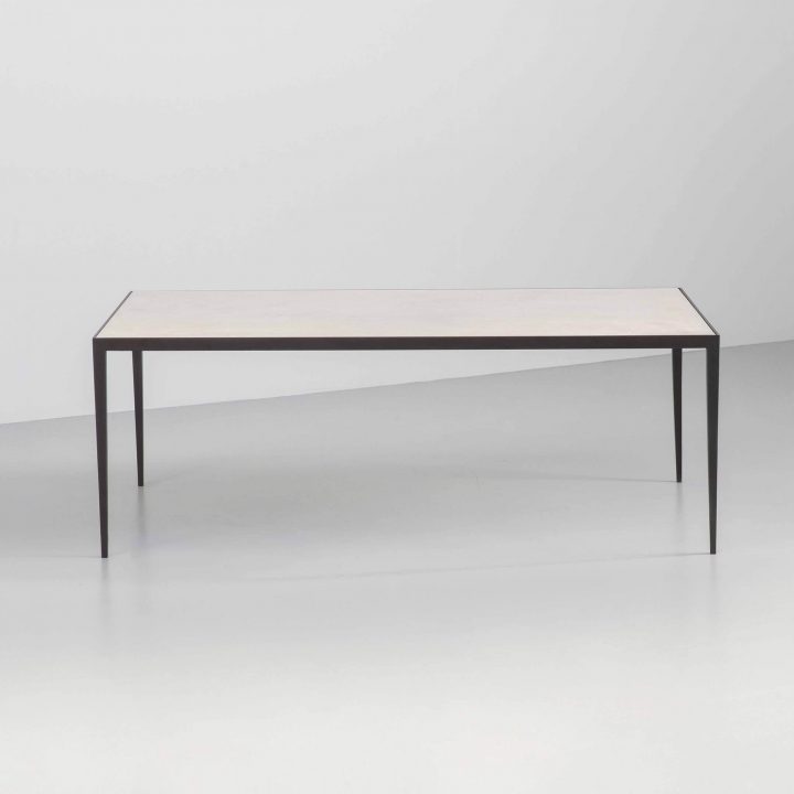 Bronze finish with Limestone top 