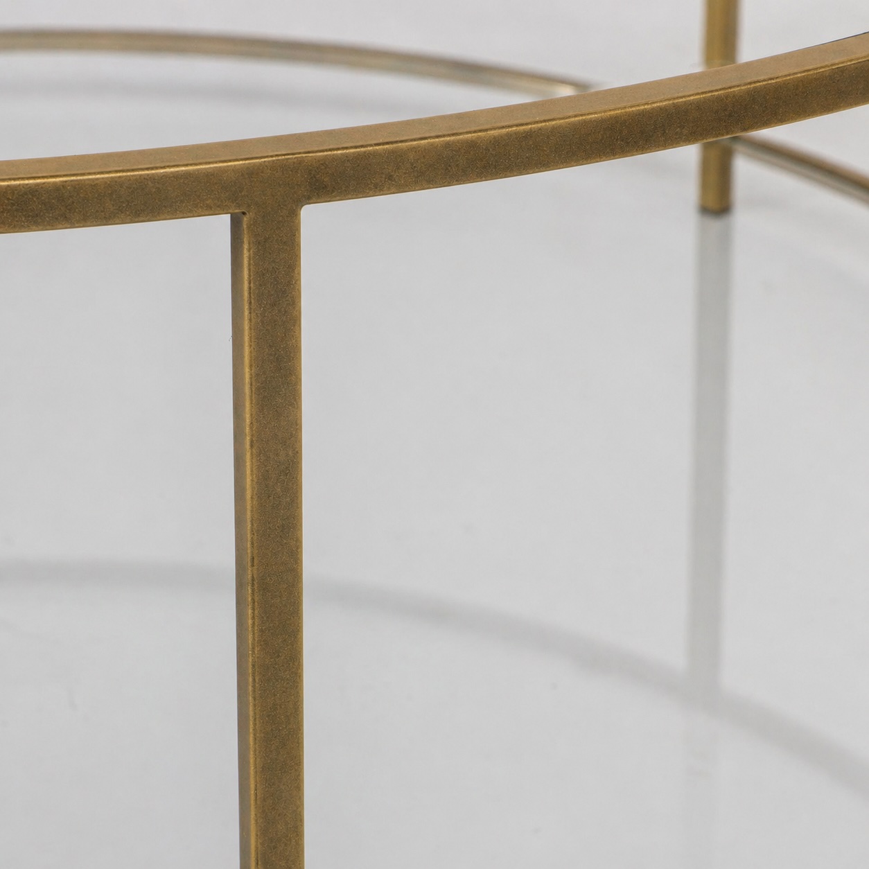 Modern Round Side Table Detail