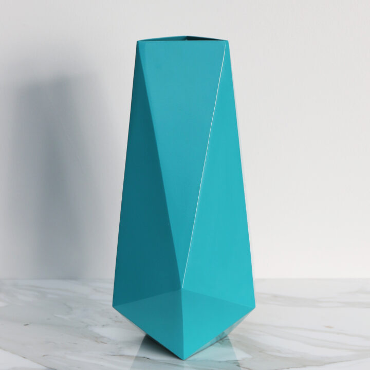 Finished in "Turquoise"