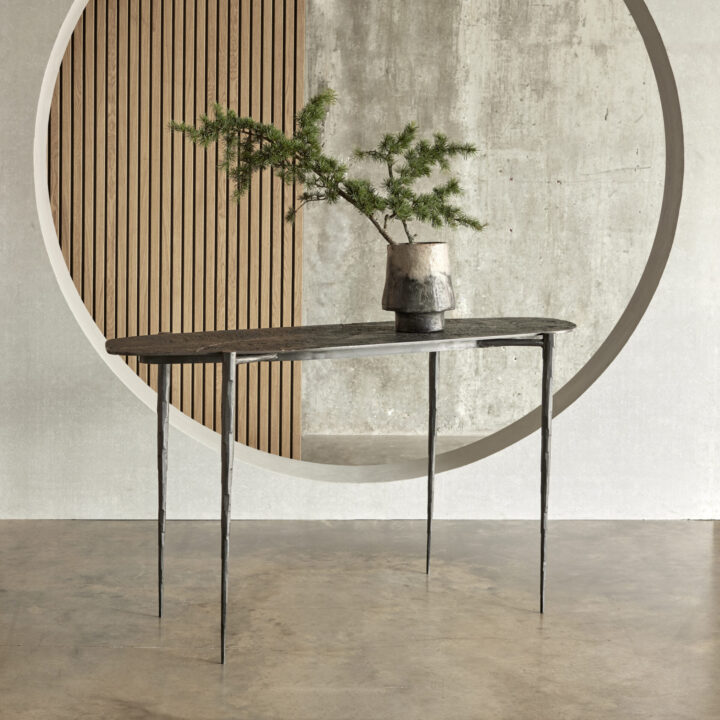 Japanese style console table