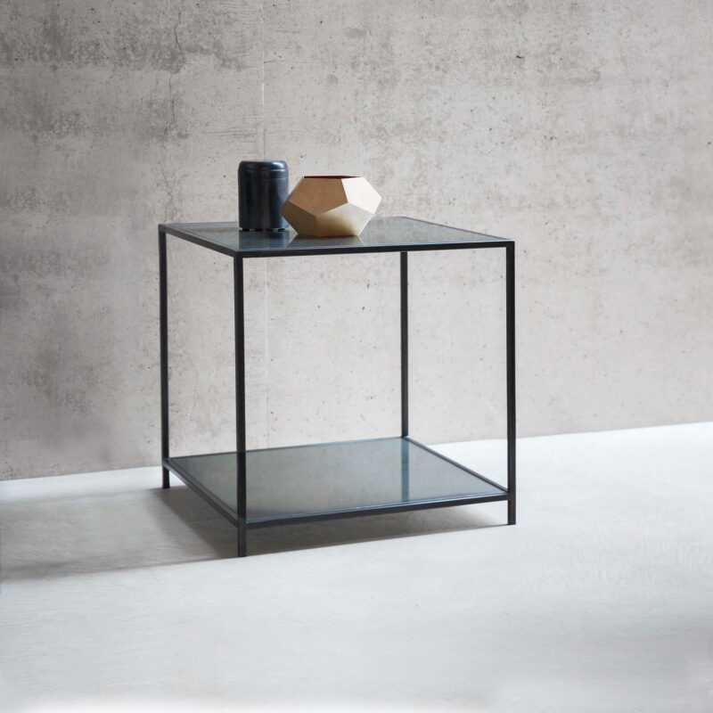 Modern square side table by Tom Faulkner