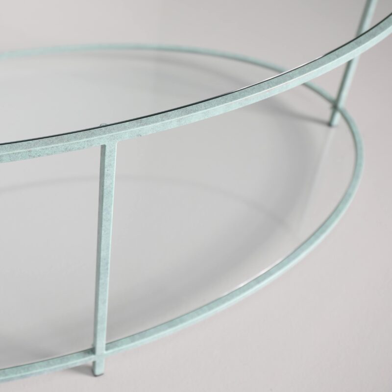 luxury oval coffee table