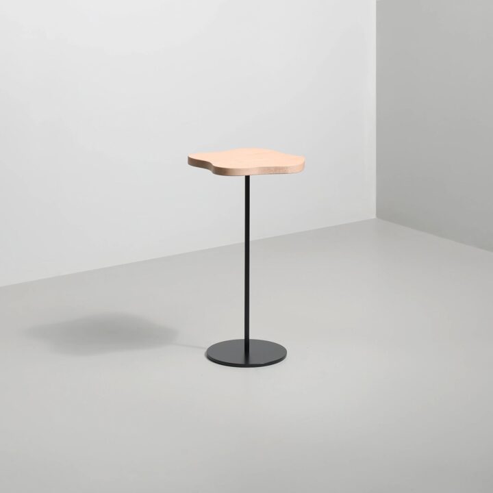 Medium Lily Cocktail Table with "Maple" top