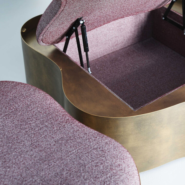 Lily Ottoman with storage