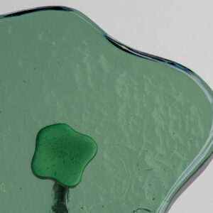 Pine Green Venetian glass top