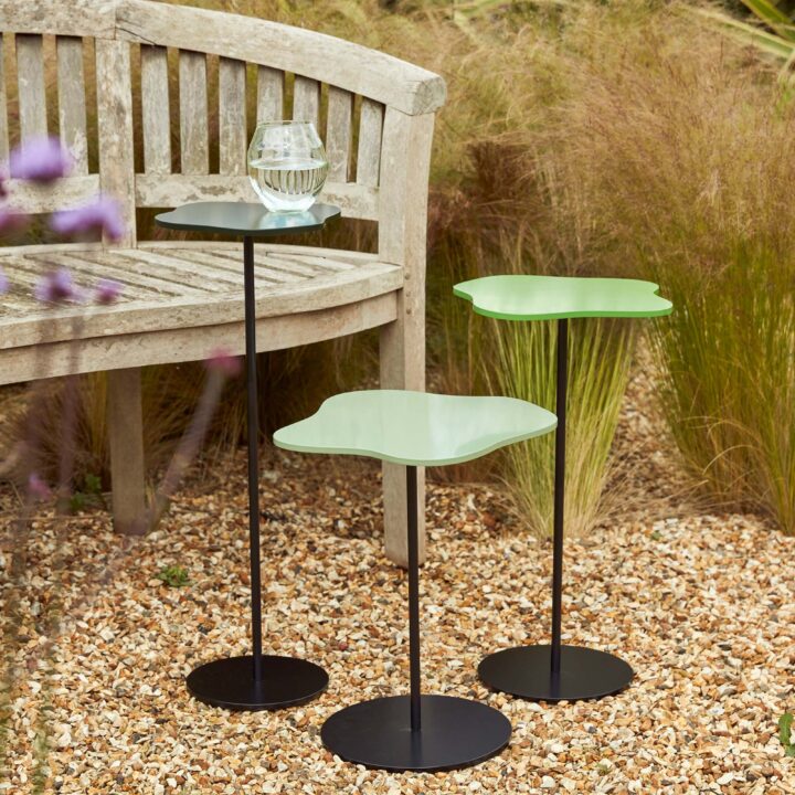 Designer garden furniture