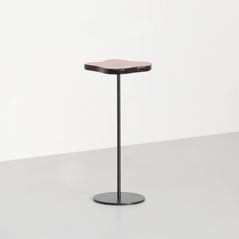 Lily Cocktail Table (Medium) with Amber Glass Top ~ SALE ~