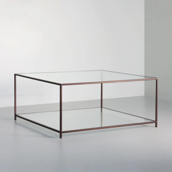 Madison coffee table finished in “Bronze”