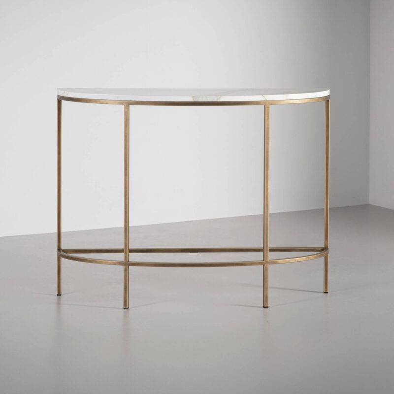 Madison Demi Lune console table by Tom Faulkner