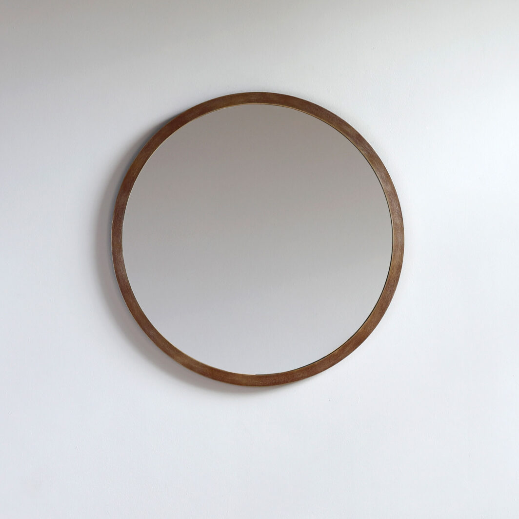 Madison Round Metal Mirror | Modern Furniture by Tom FaulknerTom Faulkner