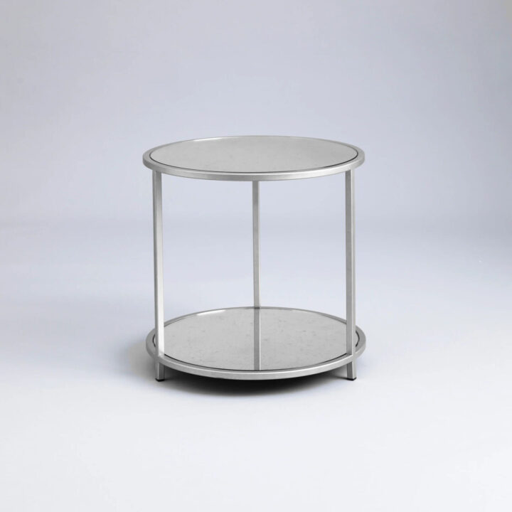 Persian Silver with Antiqued glass