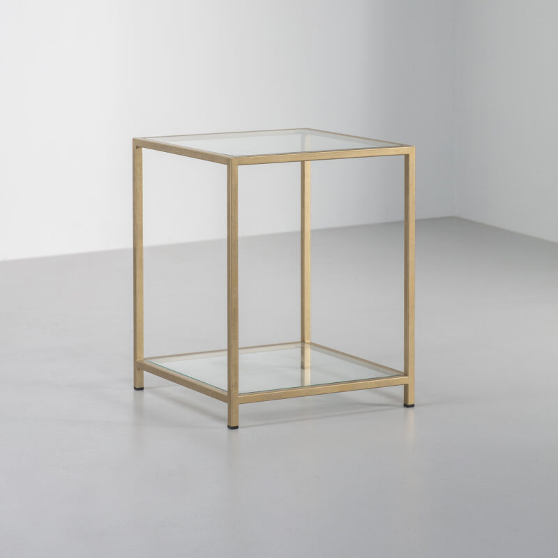 Madison Side Table in White Gold ~ SALE ~