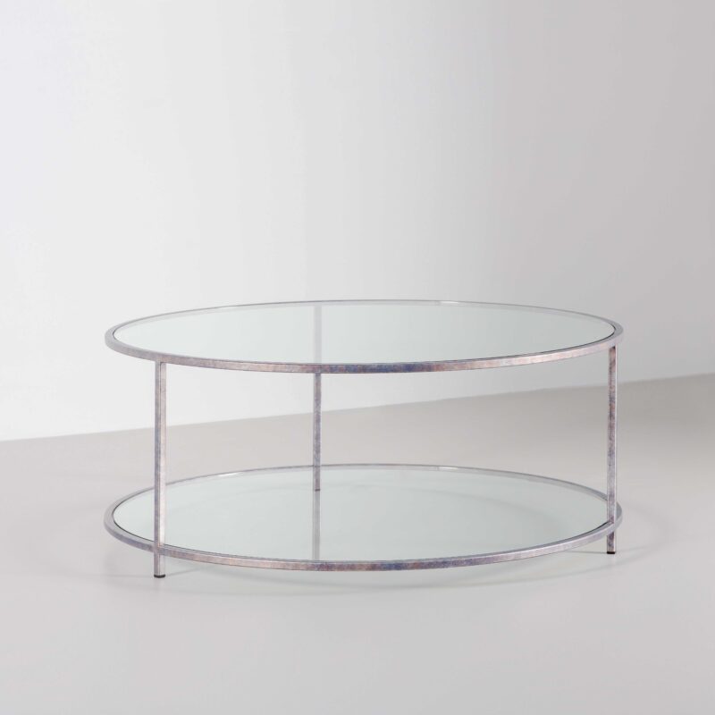 round modern coffee table