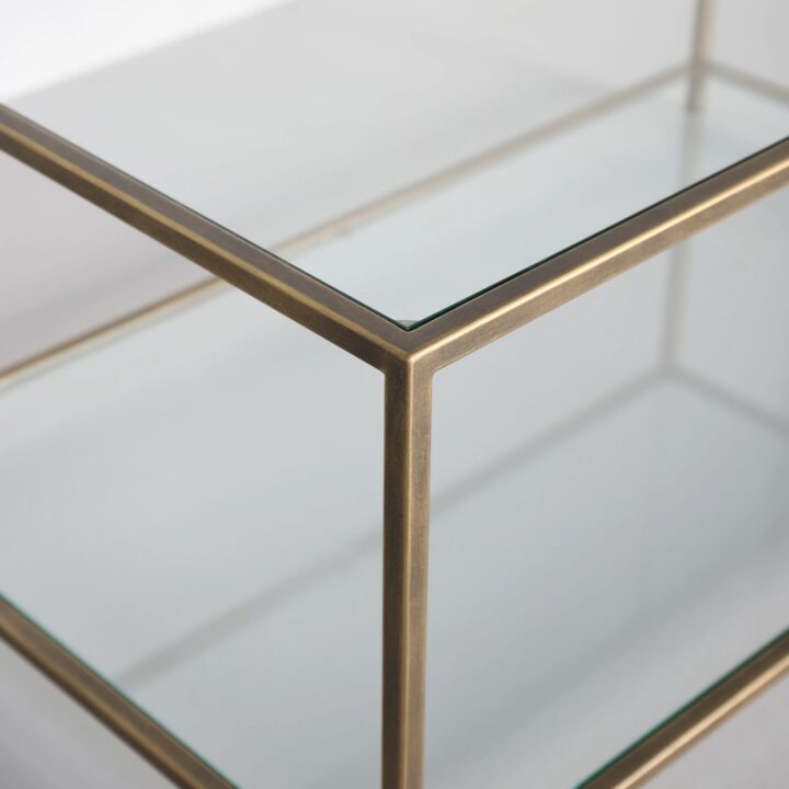 Madison rectangle coffee table detail