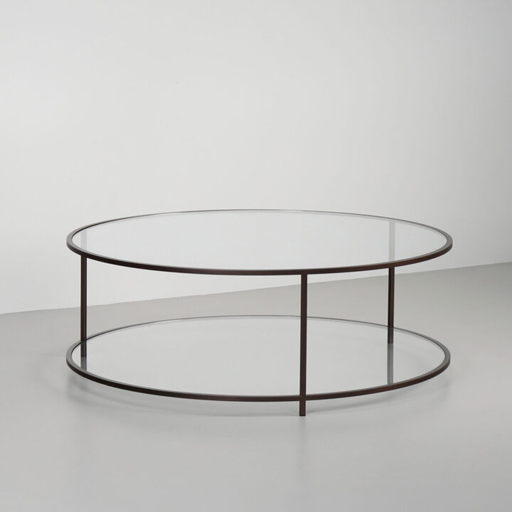 Madison coffee table finished in “Bronze"