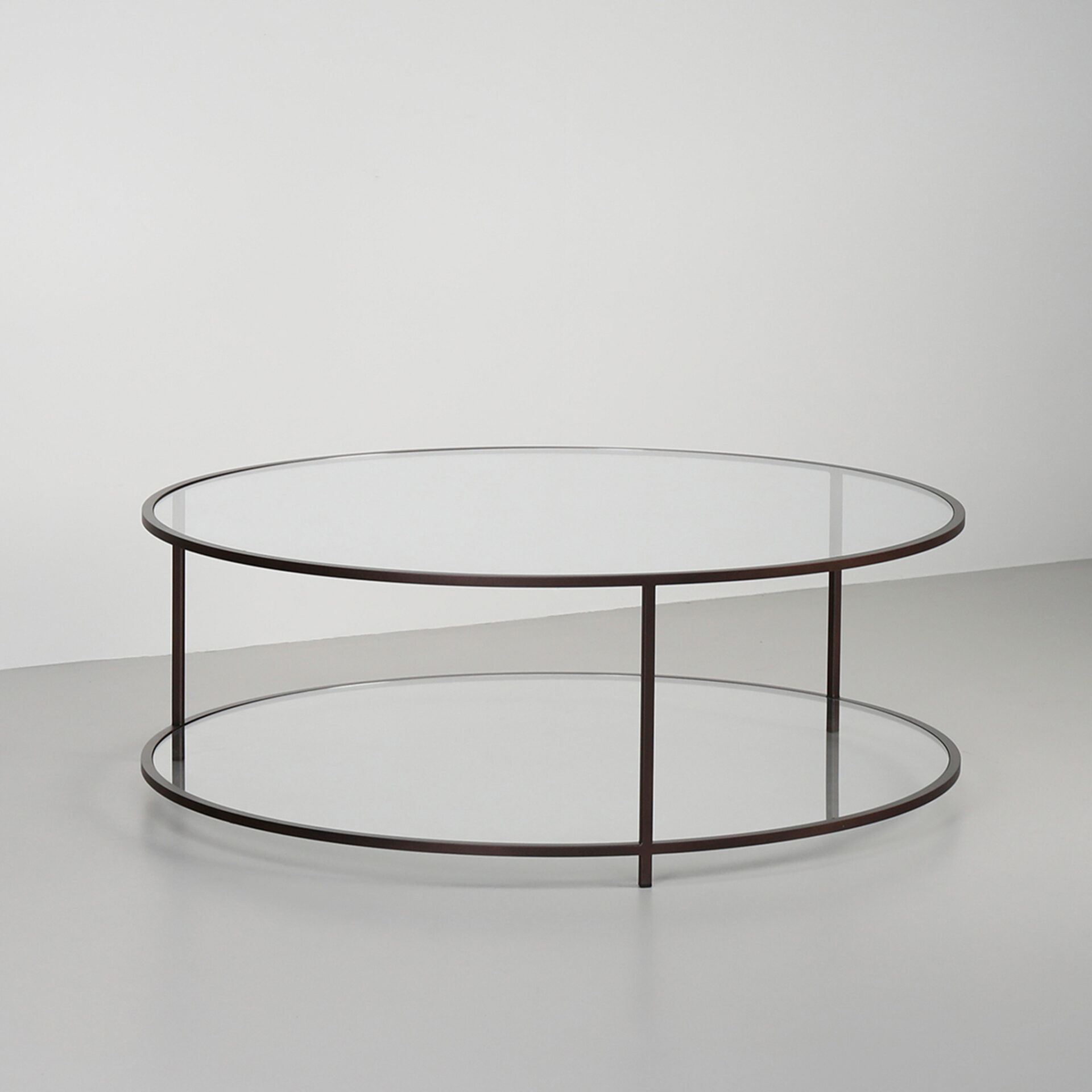 Madison coffee table finished in “Bronze"