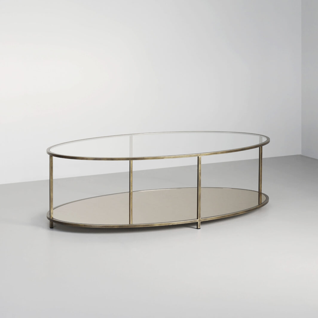 Madison Oval/Round Coffee Table | Modern Furniture by Tom FaulknerTom ...