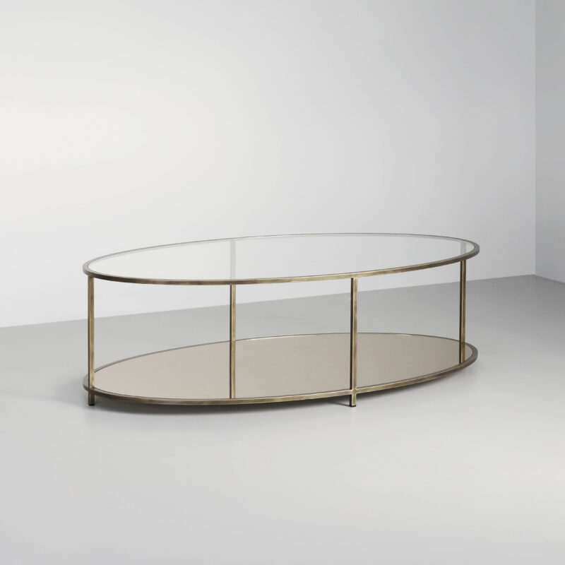 luxury gold coffee table