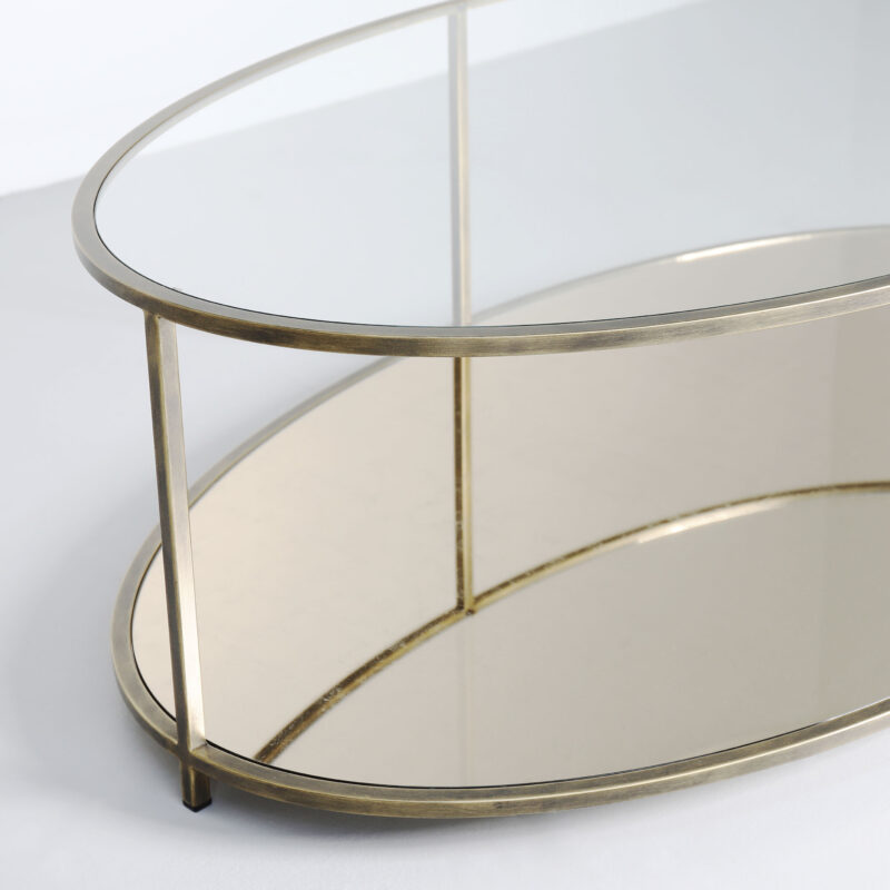 luxury gold coffee table