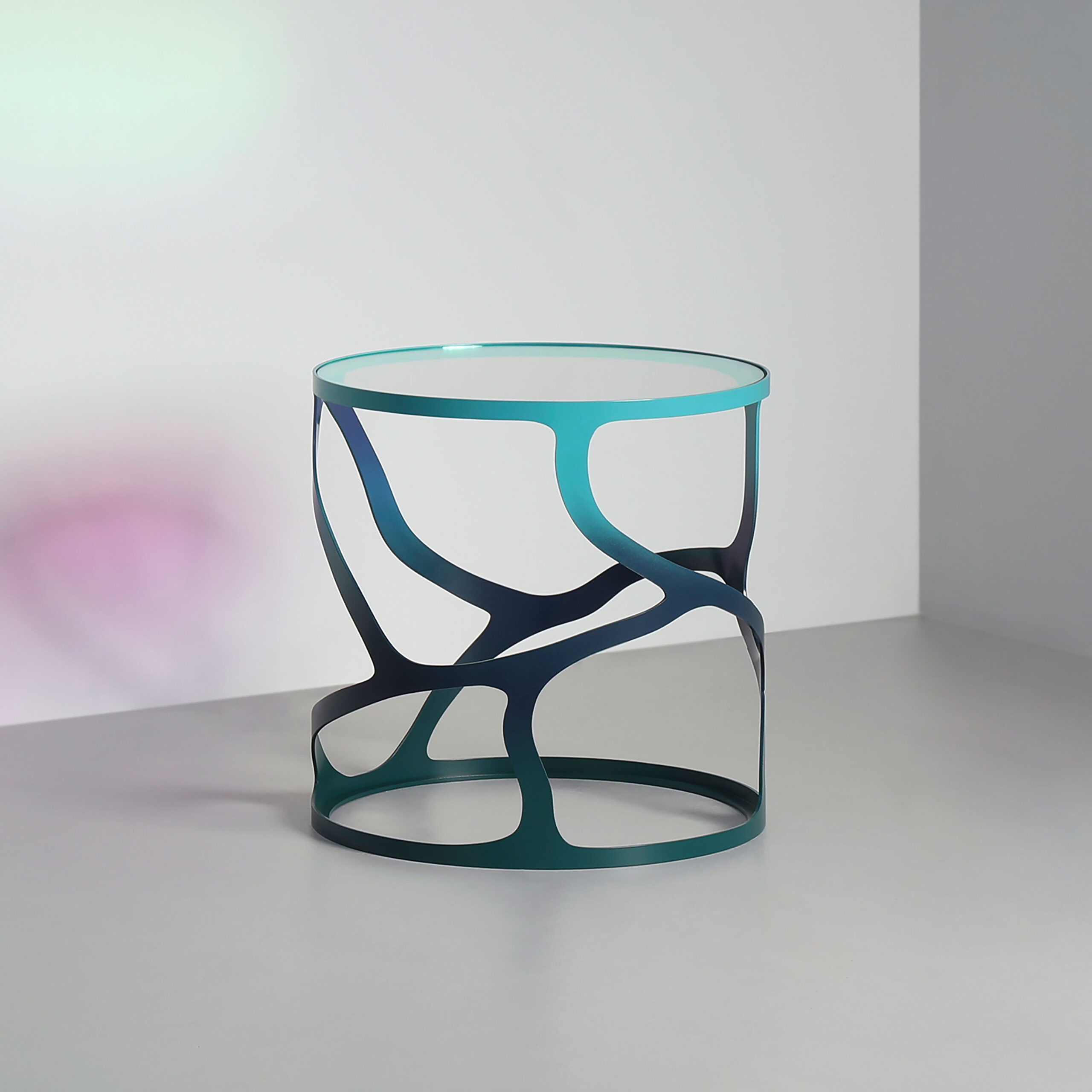Modern colourful designer table