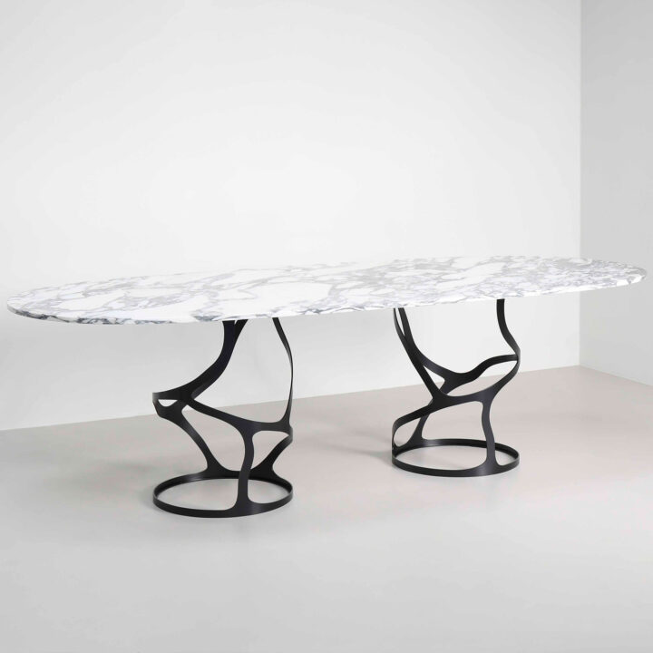 Marble dining table