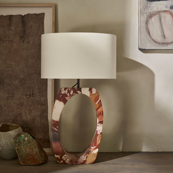 Marble lamp