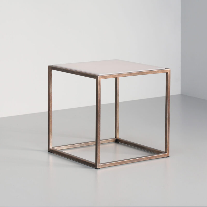 Classic square side table