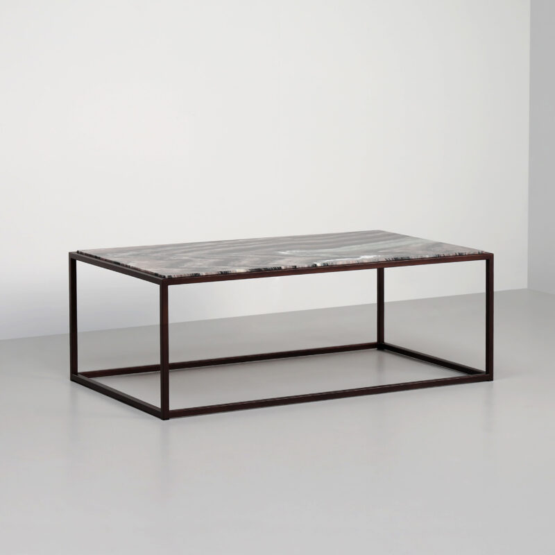 rectangle marble coffee table