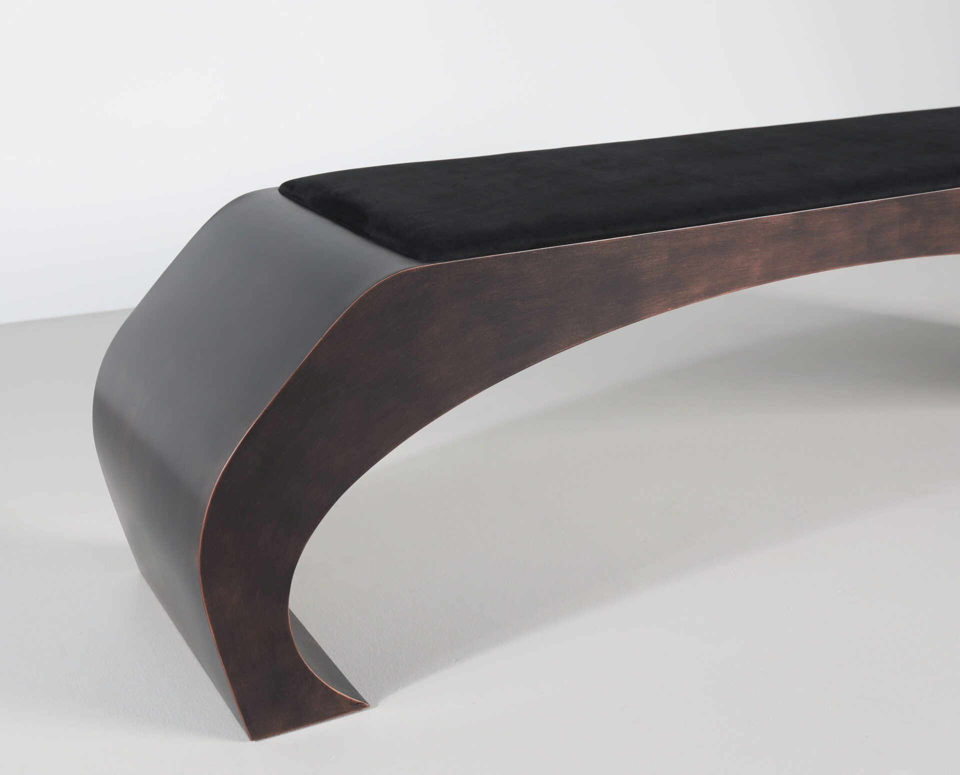 Skye Upholstered Bench in AB detail 2LR