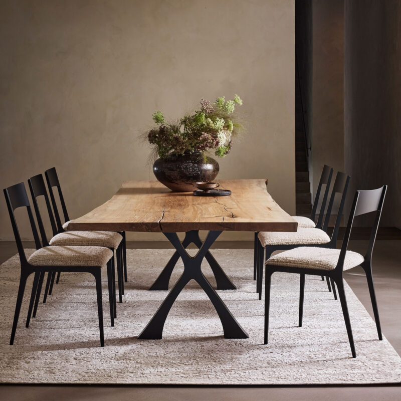 designer refectory dining table